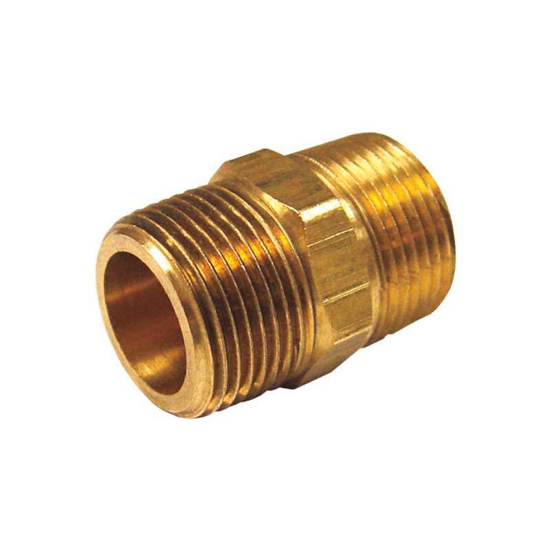 JMF Brass Hex Reducing Nipple - Zenithce