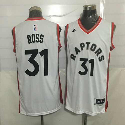 Toronto Raptors #31 Terrence Ross White New Rev 30 Swingman Jersey - Zenithce