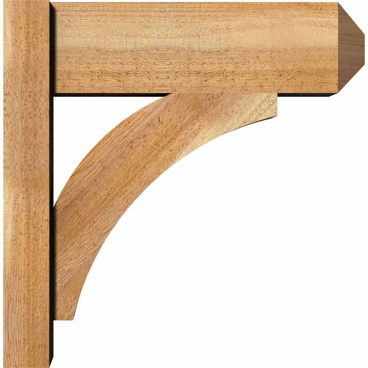 Ekena Millwork Rough Sawn Outlooker - Zenithce