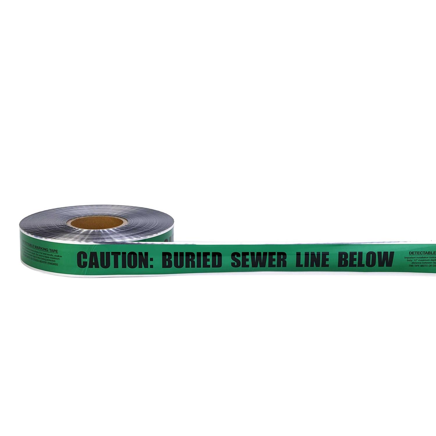 Mutual Industries Line Underground Detectable Tape - Zenithce