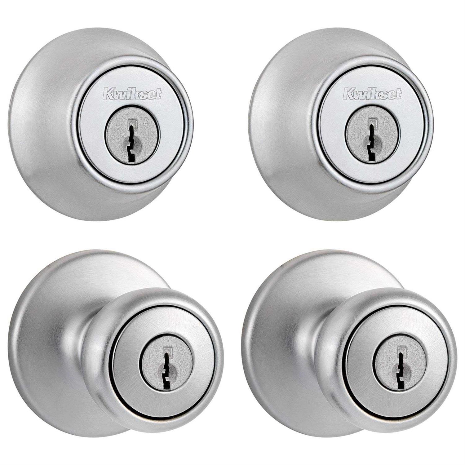 Kwikset Tylo Polished Brass Privacy Door Knob 93001-870 - Zenithce