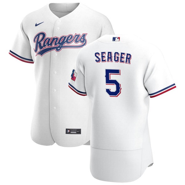 Texas Rangers #5 Corey Seager Flex Base Stitched Jersey - Zenithce