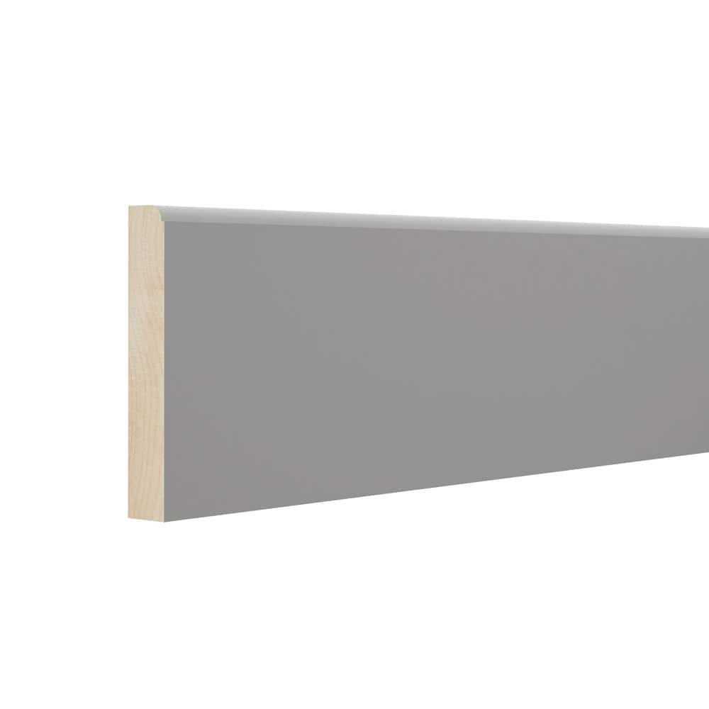 Hampton Bay Designer Series 4.5x96x0.625 in. Base Board Molding - Zenithce