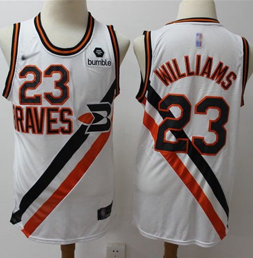 Clippers #23 Louis Williams White Swingman Hardwood Classics Jersey - Zenithce