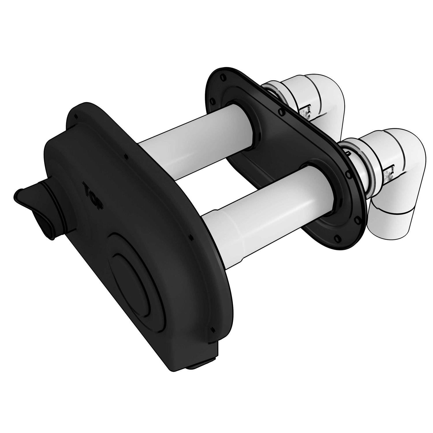 Rinnai 224080PP 39.6 Condensing Vent Pipe Extension - Zenithce