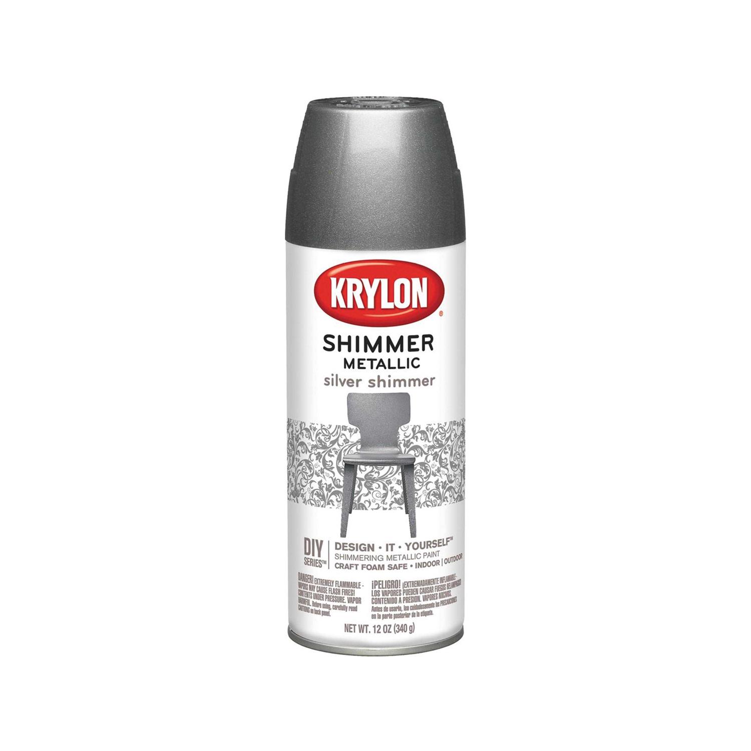 Krylon Metallic Shimmer Spray Paint - Zenithce