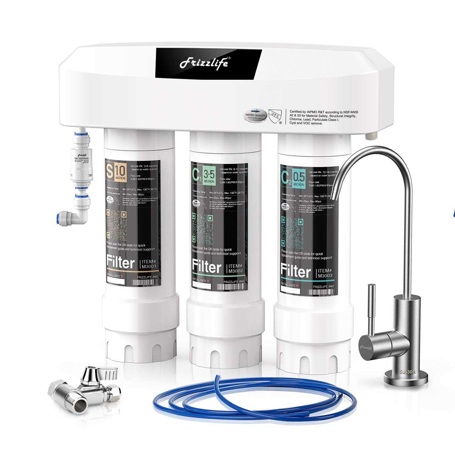 Frizzlife Ro Reverse Osmosis Water Filtration System - Zenithce