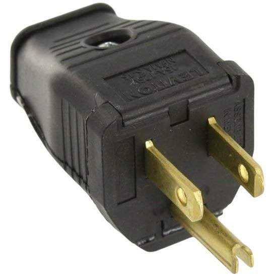 Leviton 2-Pole 3 Wire Grounding Plug - Zenithce