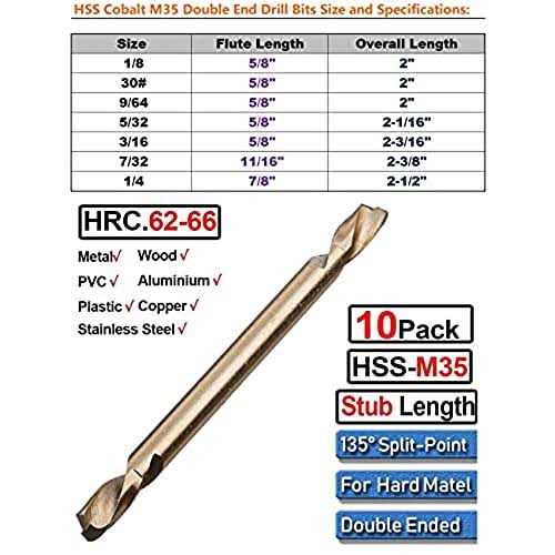 HSS Black & Gold KFD Split Point Jobber Length Drill Bit - Zenithce
