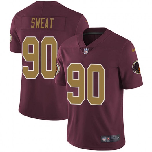 Washington Redskins #90 Montez Sweat Vapor Limited Stitched Jersey - Zenithce