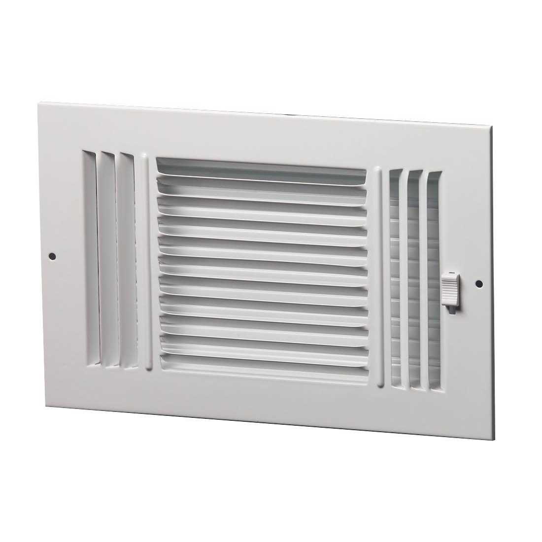ProSelect Ps2ww10p 10 x 4 Residential Ceiling and Sidewall 2 Way Register - Zenithce
