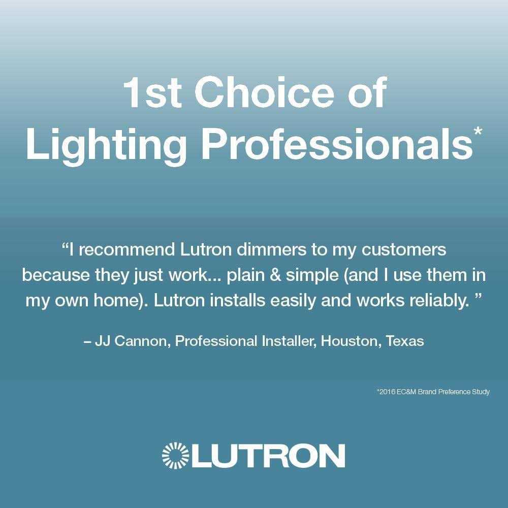 Lutron AYCL-153P-BL Ariadni CFL/LED Dimmer - Zenithce