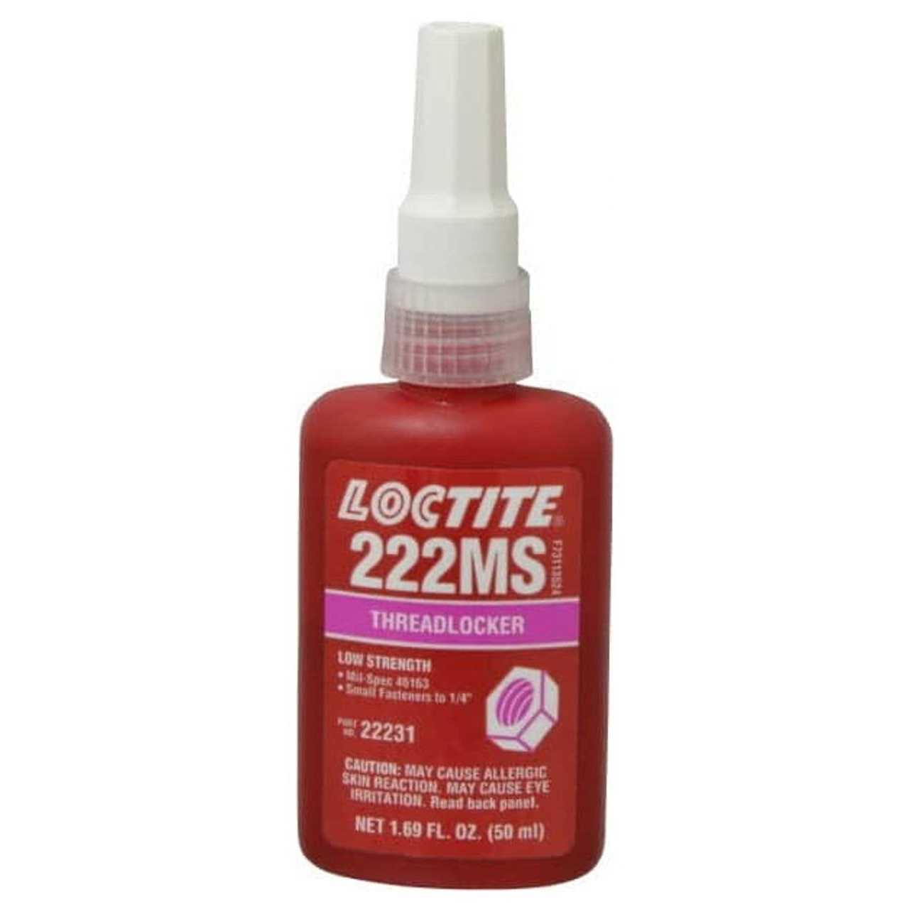 Loctite 222 Threadlocker Purple Low Strength - Zenithce