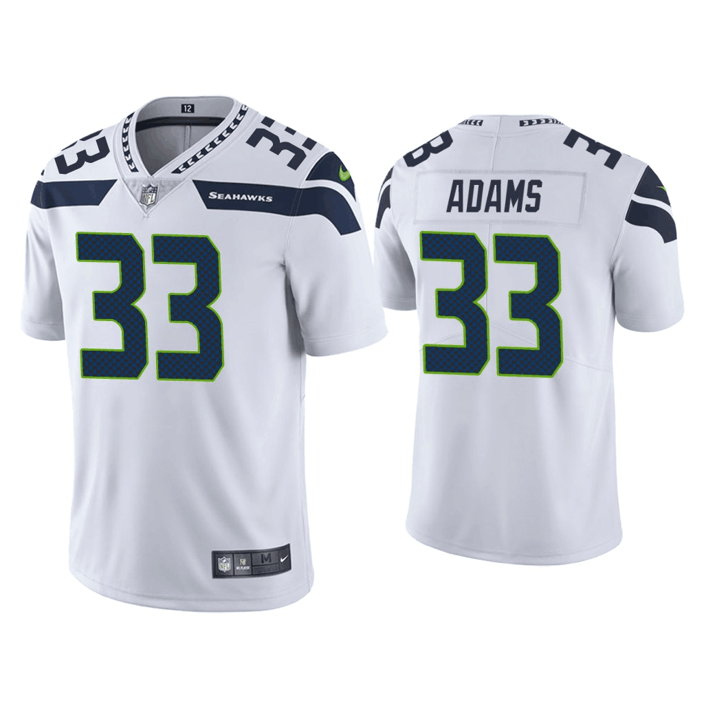 Seattle Seahawks #33 Jamal Adams White Vapor Untouchable Limited Stitched Jersey - Zenithce