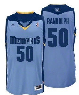 Memphis Grizzlies #50 Zach Randolph Light Blue Swingman Jersey - Zenithce