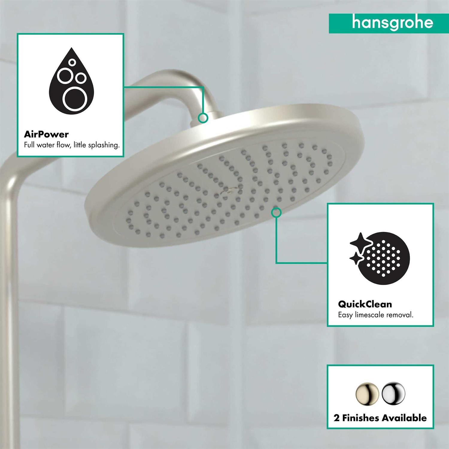 Hansgrohe Croma 220 Showerhead - Zenithce
