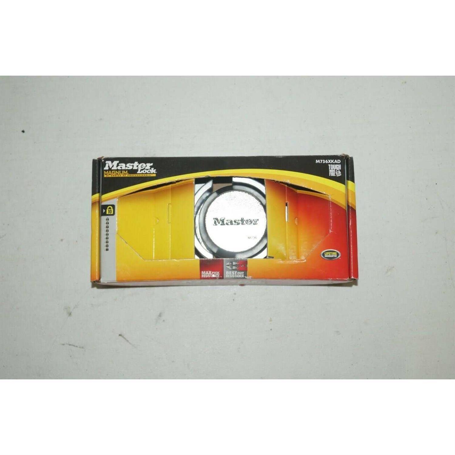 Master Lock M50XKADCCSEN Disc Padlock - Zenithce