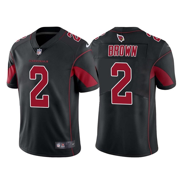 Arizona Cardinals #2 Marquise Brown Black Color Rush Limited Stitched Jersey - Zenithce