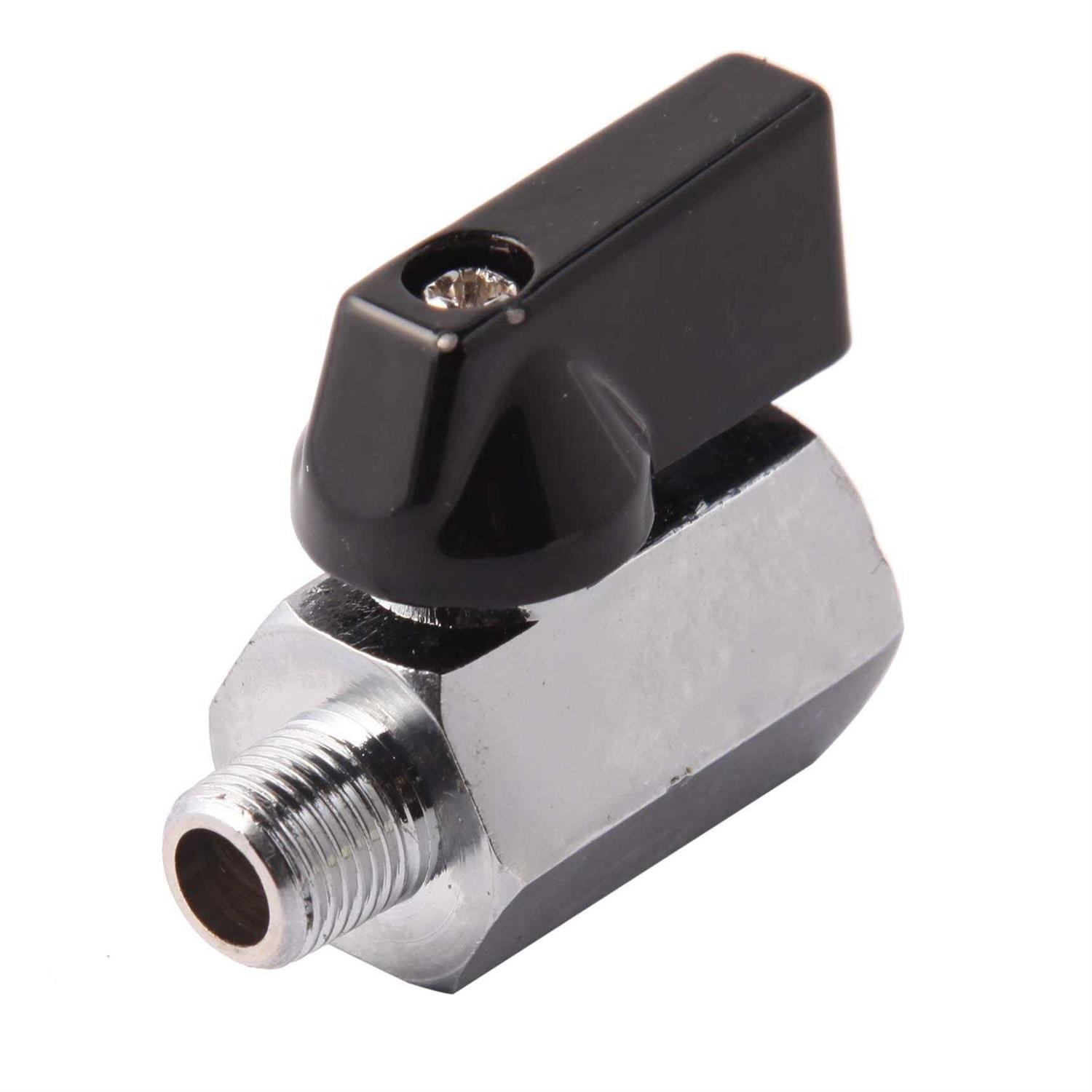 Metaland Brass Mini Ball Valve NPT Female x Male Shut-Off Valve - Zenithce