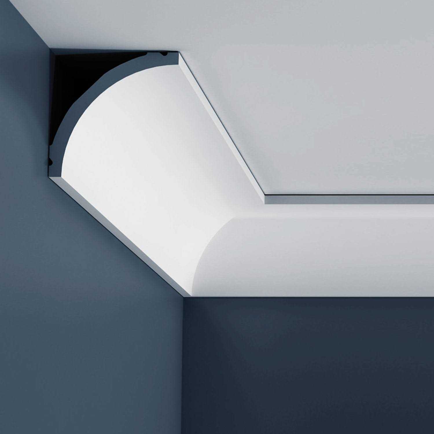 Orac Decor High Density Polyurethane Crown Moulding Primed C215 - Zenithce