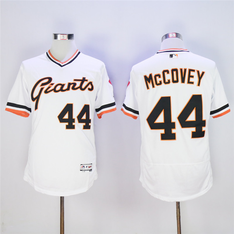 San Francisco Giants #44 Willie McCovey Throwback Flexbase Stitched Jersey - Zenithce