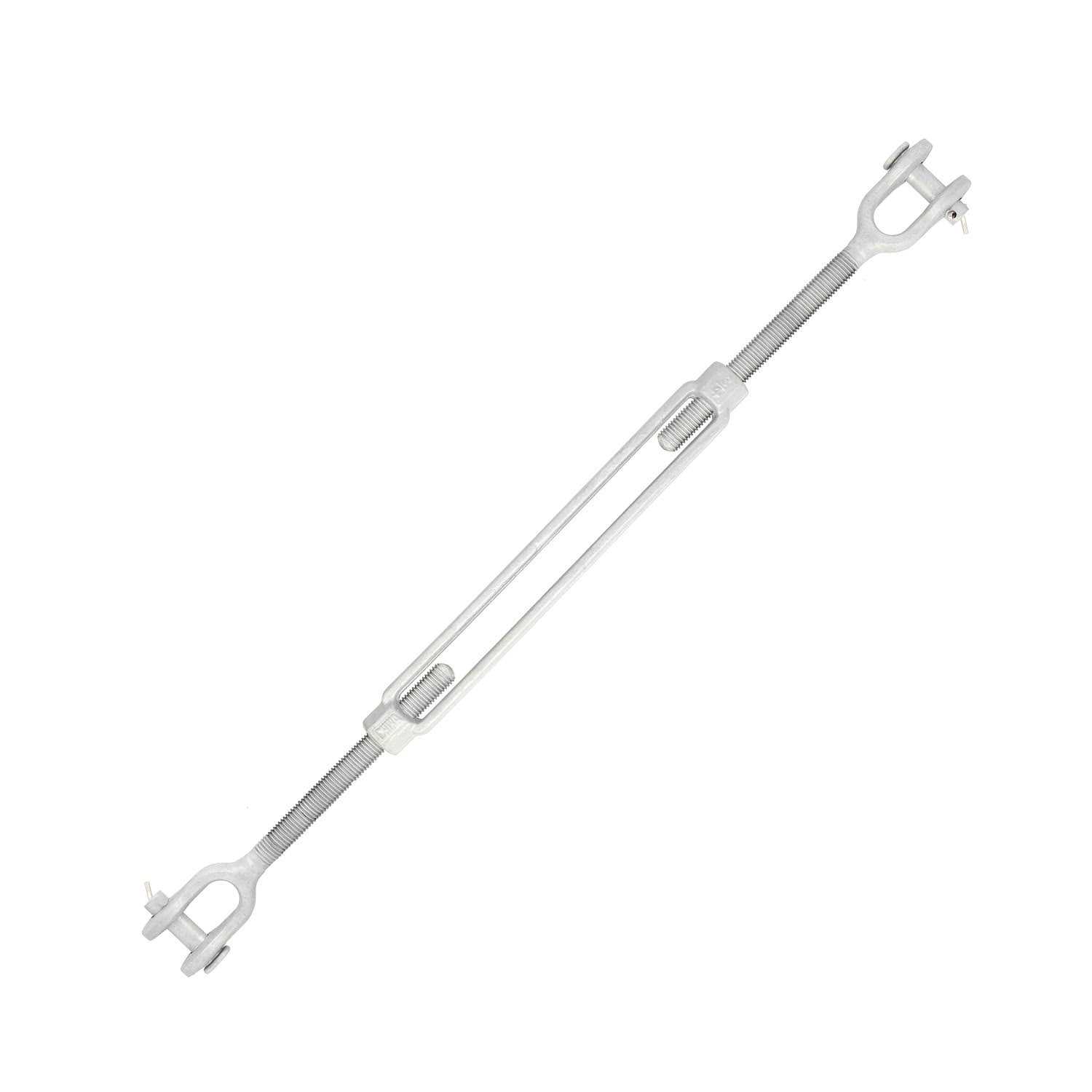 Galvanized Jaw & Jaw Turnbuckle - Zenithce