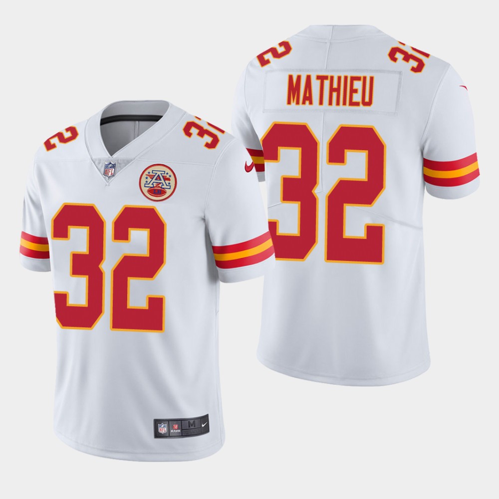 Kansas City Chiefs #32 Tyrann Mathieu White Vapor Untouchable Limited Stitched Jersey - Zenithce