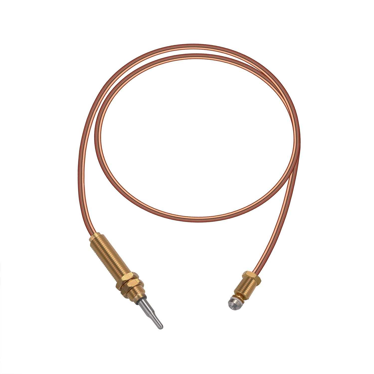 Wadeo 12 FT Propane Extension Hose with Gauge, Leak Detector Replacement for Propane Tank, RV, Gas Grill, Heater, Fire Pit and Most Propane Appliances - Zenithce