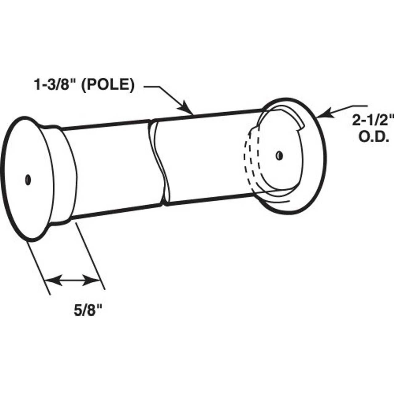 Prime-Line Closet Door Floor Guide N 6796 - Zenithce