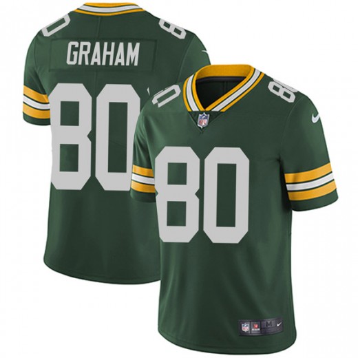 Green Bay Packers #80 Jimmy Graham Green Vapor Untouchable Limited Stitched Jersey - Zenithce