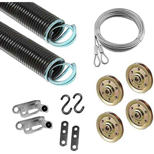 Garage Door Cables 1/8 Pair Torsion Spring - Zenithce