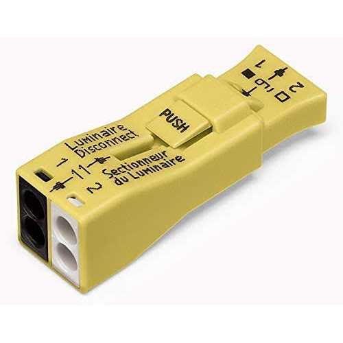 Wago 873-902 Lumi-nuts Push Wire Connector for Luminaire Disconnect 500 PK - Zenithce