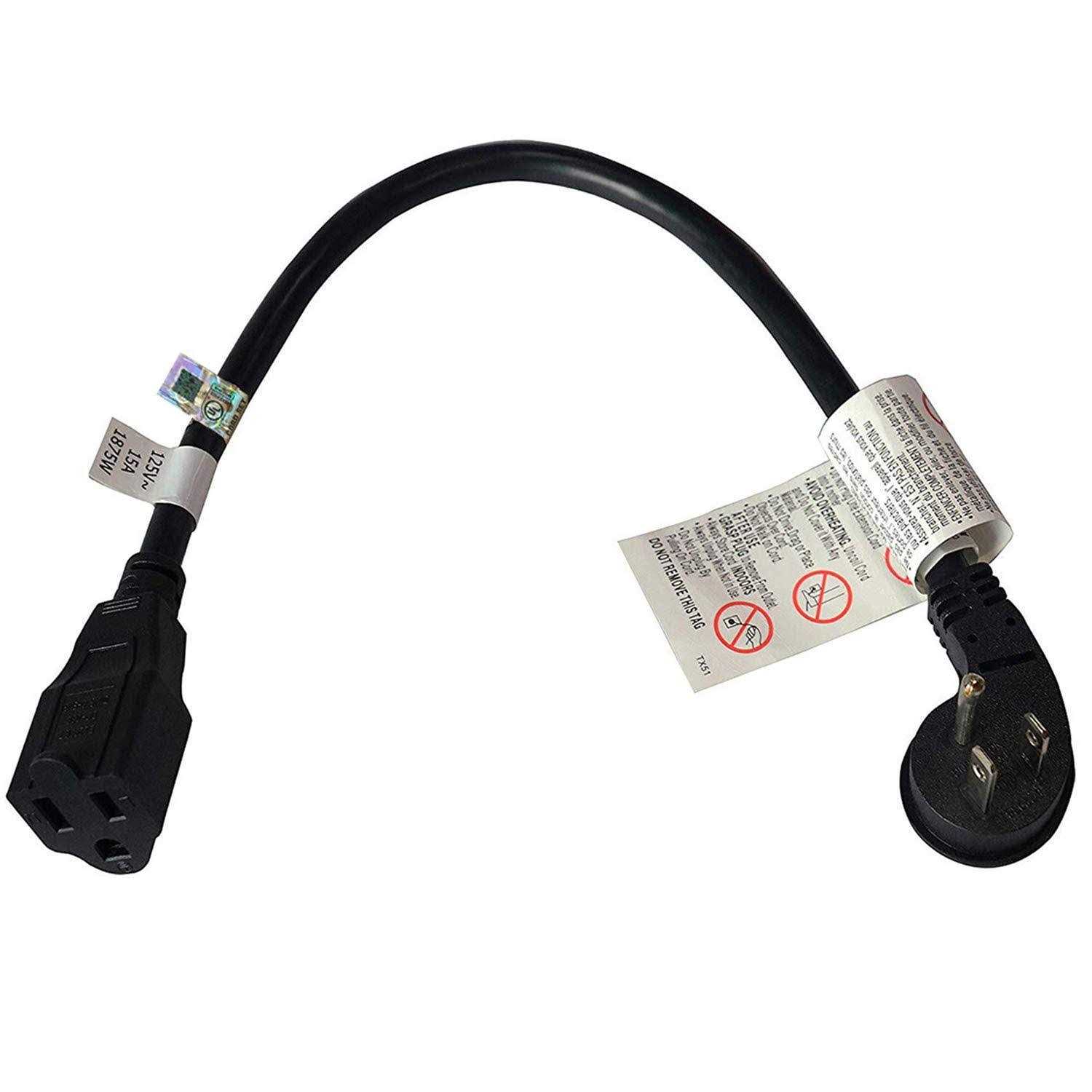 Firmerst 1875W Flat Plug Extension Cord 6 Feet 14 Awg 15A - Zenithce