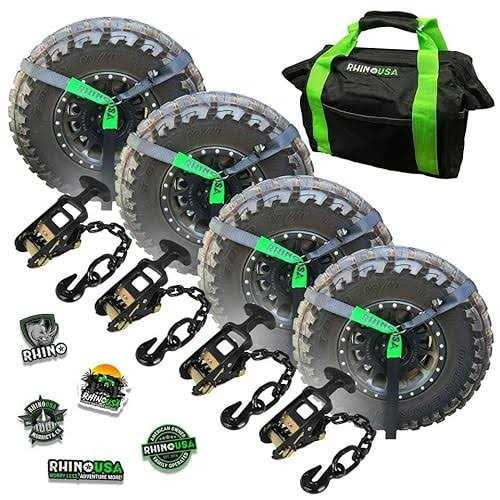Rhino USA Axle Tie Down Straps - Zenithce