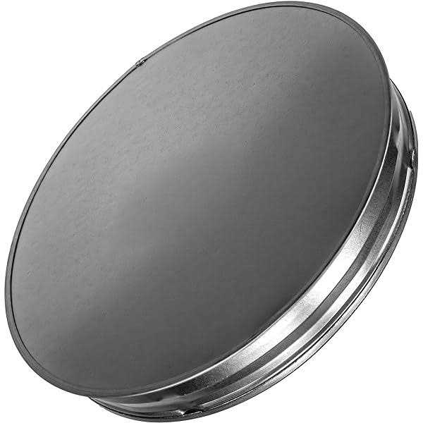 Vent Systems Galvanized Steel End Cap Duct End End Steel Plug - Zenithce