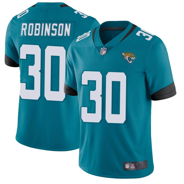 Jacksonville Jaguars #30 Cam Robinson Blue Vapor Untouchable Limited Stitched Jersey - Zenithce