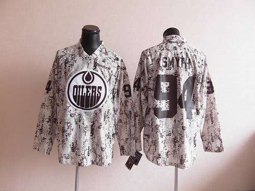 Oilers #94 Ryan Smyth Camouflage Stitched Jersey - Zenithce