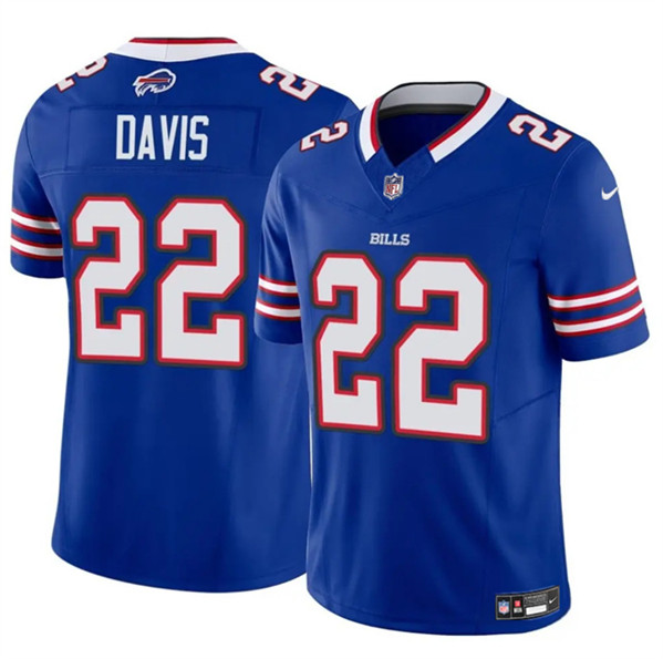 Buffalo Bills #22 Ray Davis Royal 2024 F.U.S.E. Vapor Untouchable Limited Stitched Jersey - Zenithce