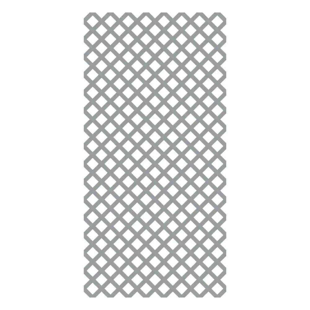 Veranda 4 ft. x 8 ft Garden Vinyl Lattice - Zenithce