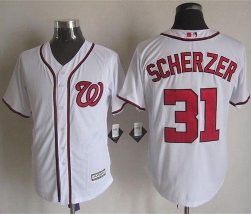 Nationals #34 Bryce Harper White New Cool Base Stitched Jersey - Zenithce
