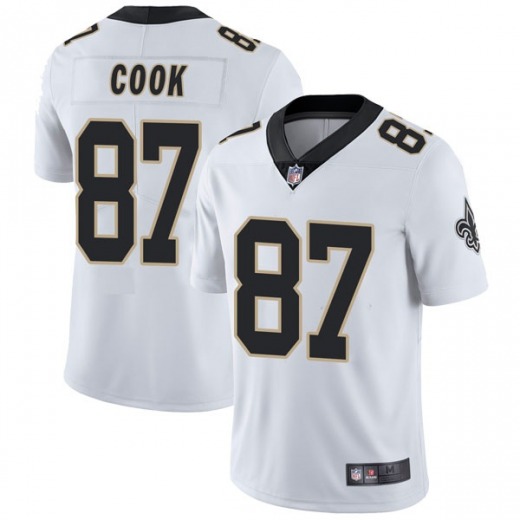 New Orleans Saints #87 Jared Cook White Vapor Untouchable Limited Stitched Jersey - Zenithce