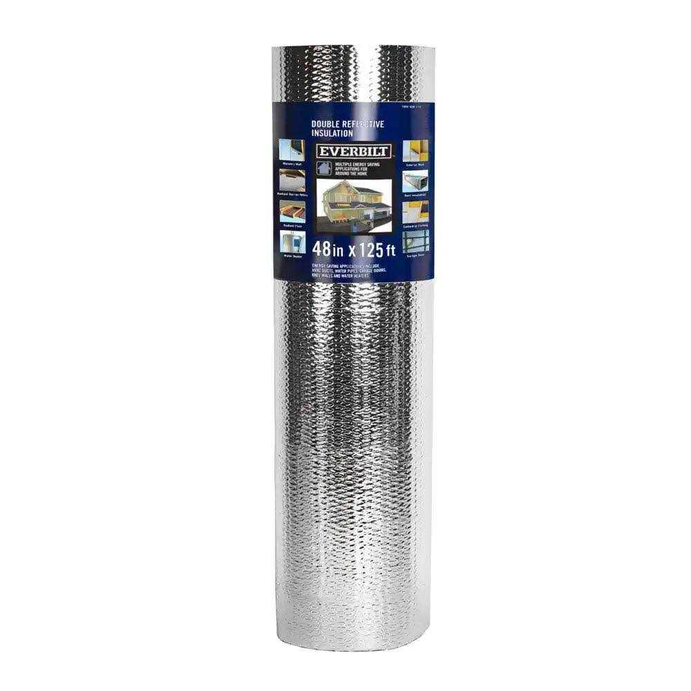Everbilt 8 in. x 100 ft. Double Reflective Insulation - Zenithce