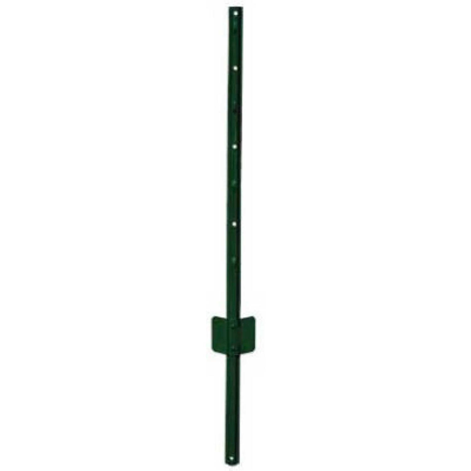 Yardgard Select Yard Gard Select 1.8-in Black Steel End Post For Multiple Fence Types - Zenithce