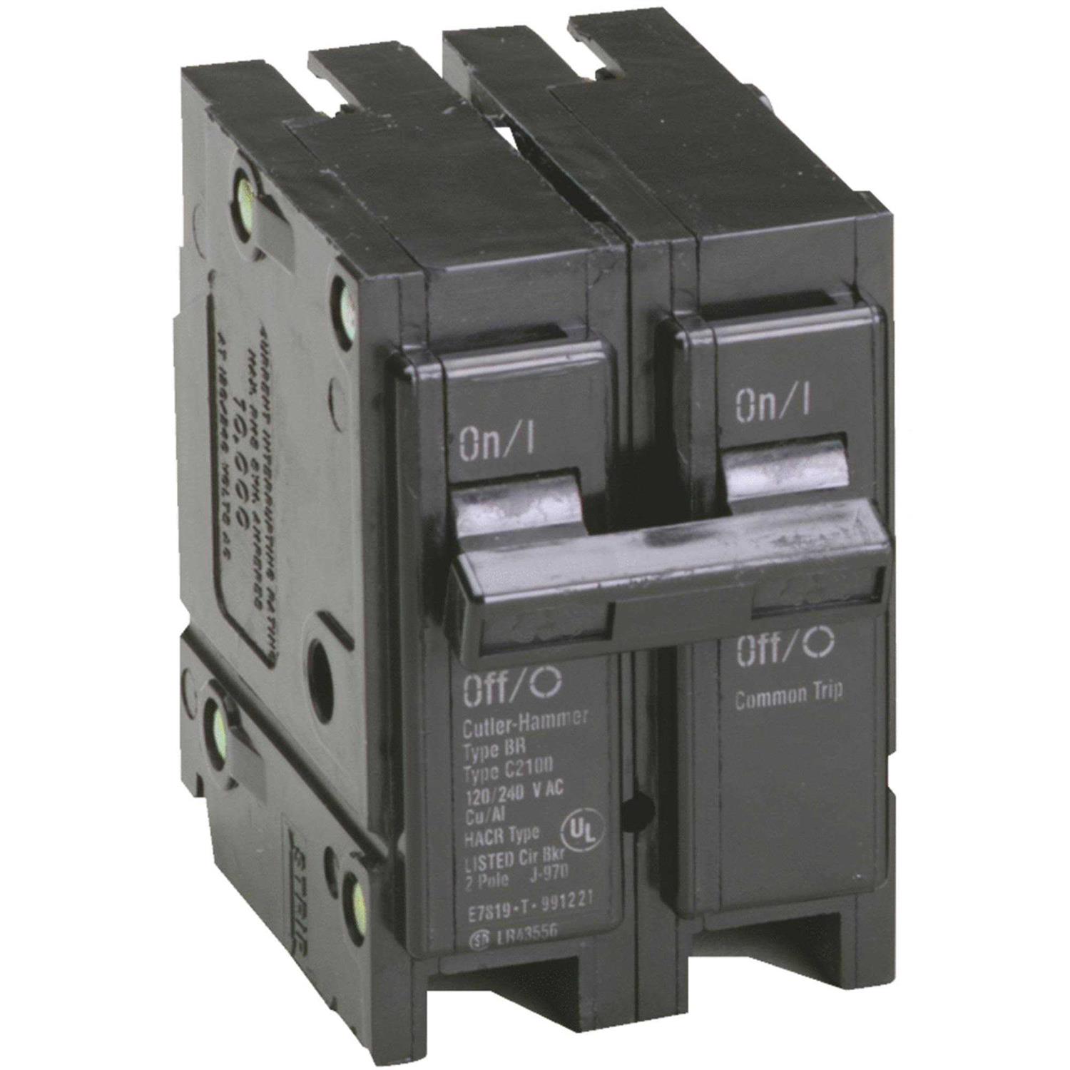 Eaton BR250 Double Pole Circuit Breaker - Zenithce