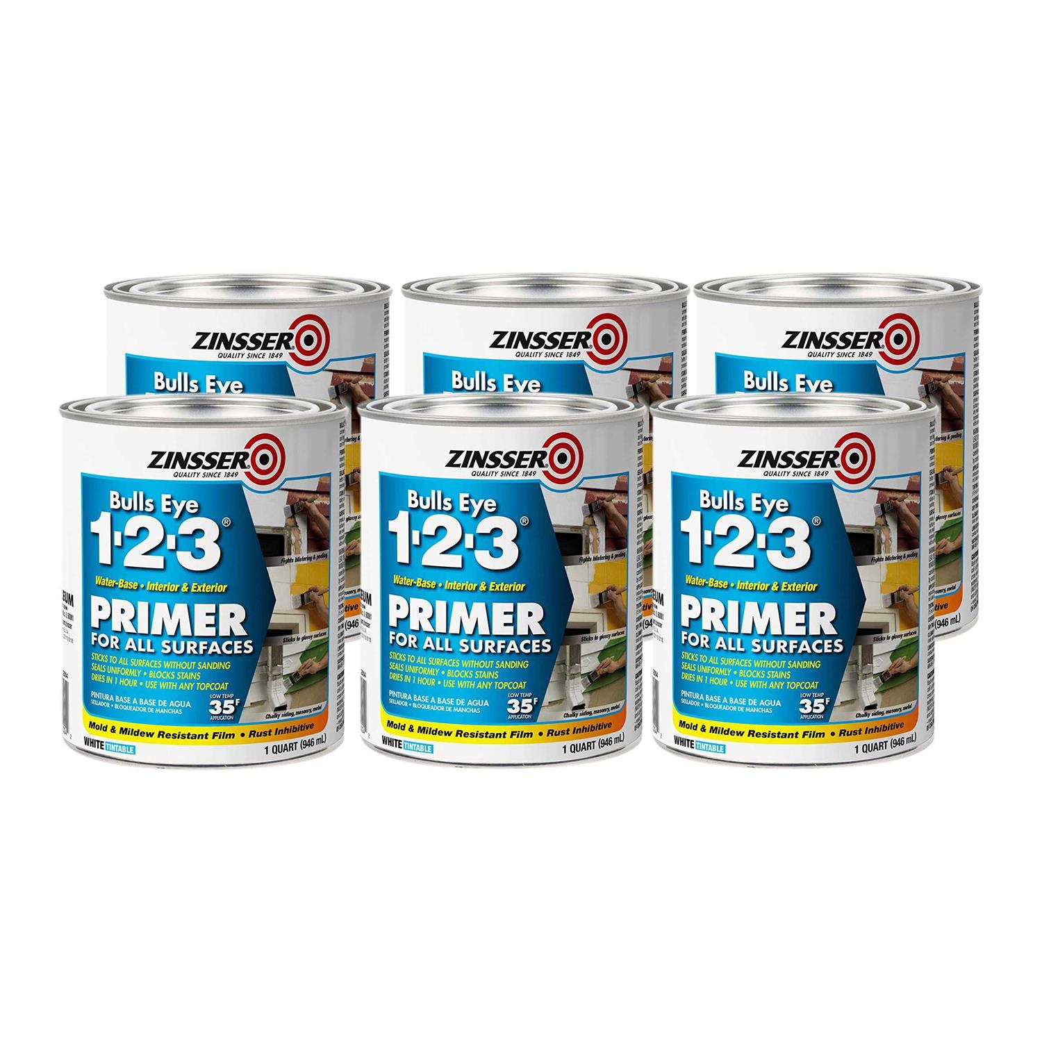 Zinsser Bulls Eye 1-2-3 Primer - Zenithce