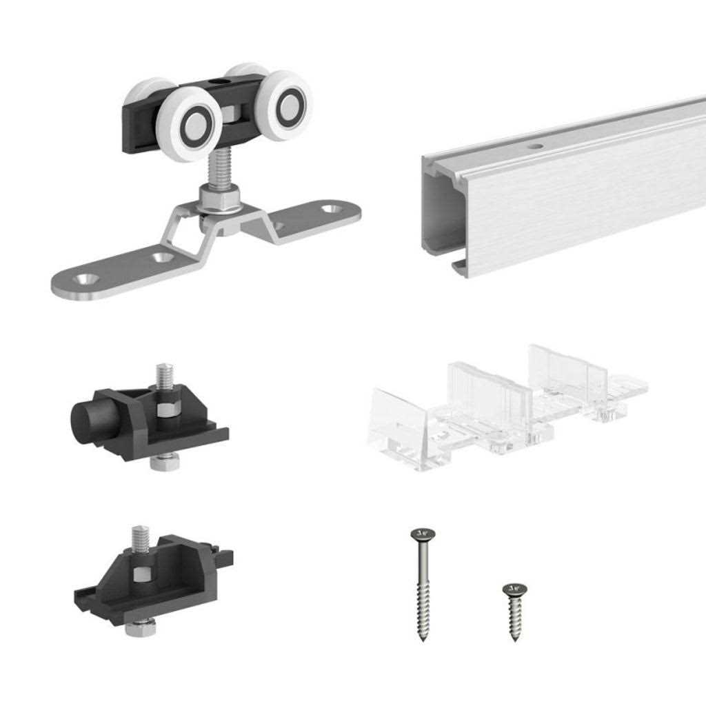 SLID’UP 160 Sliding / Pocket Door Hardware Kit - Zenithce