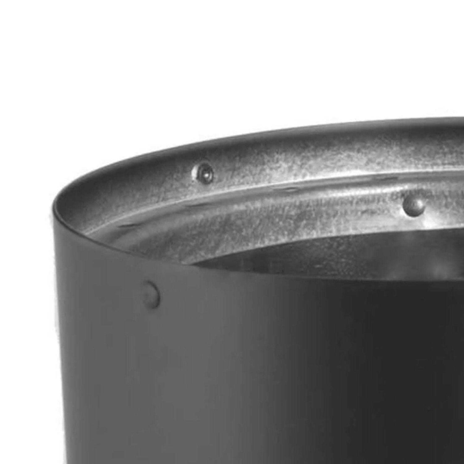 DuraVent 6DVL-06 DVL 6-Inch Double-Wall Black Pipe - Zenithce