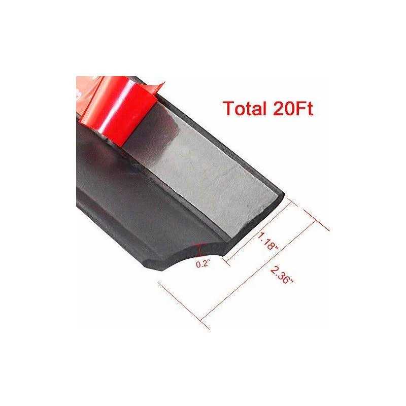 DGSL Universal Garage Door Seal Garage Door Rubber Seal Strip Replacement - Zenithce