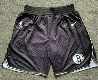 Brooklyn Nets Black Swingman 2021 Earned Edition Stitched Shorts - Zenithce