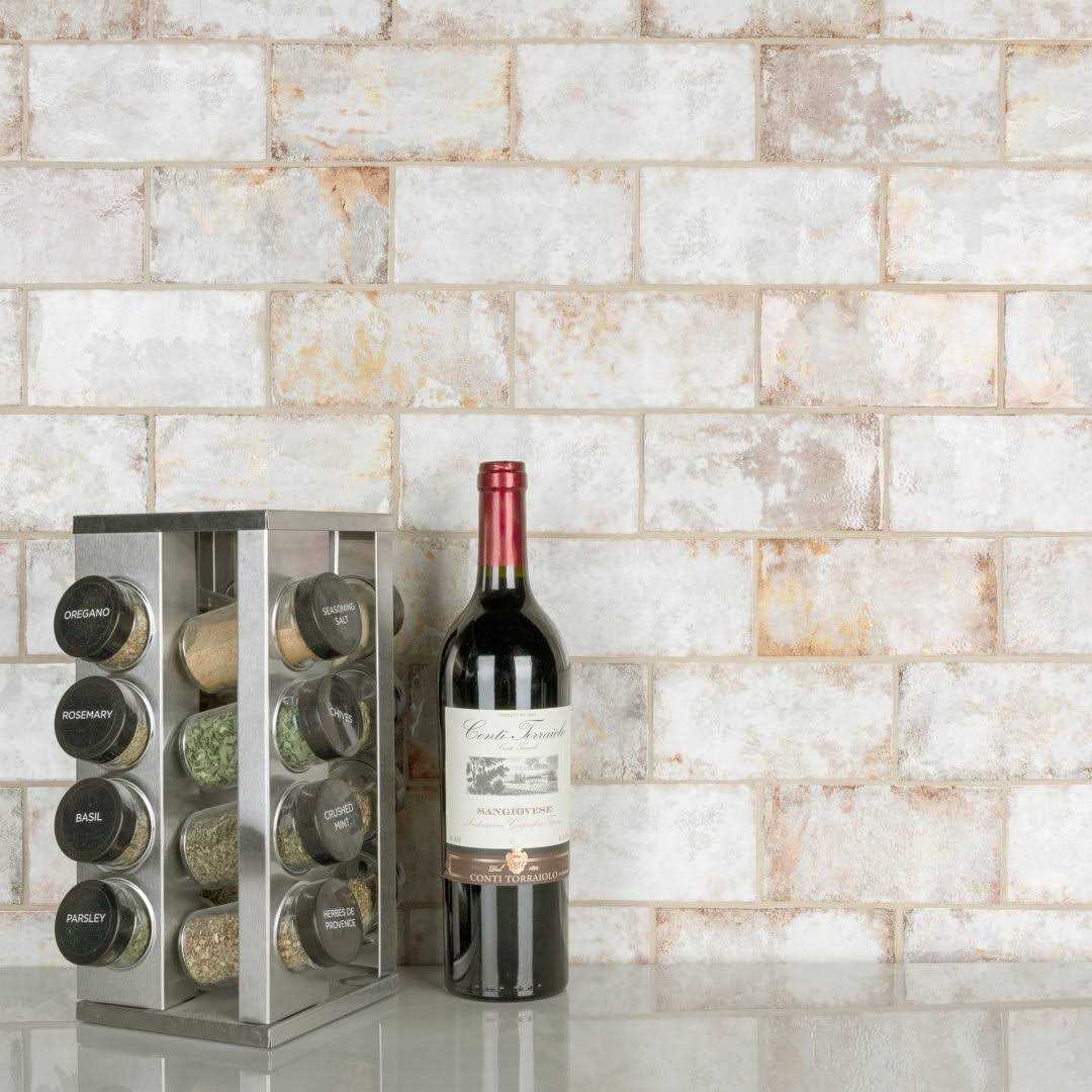 Merola Tile Biarritz 3 in. x 6 in. Ceramic Wall Tile - Zenithce